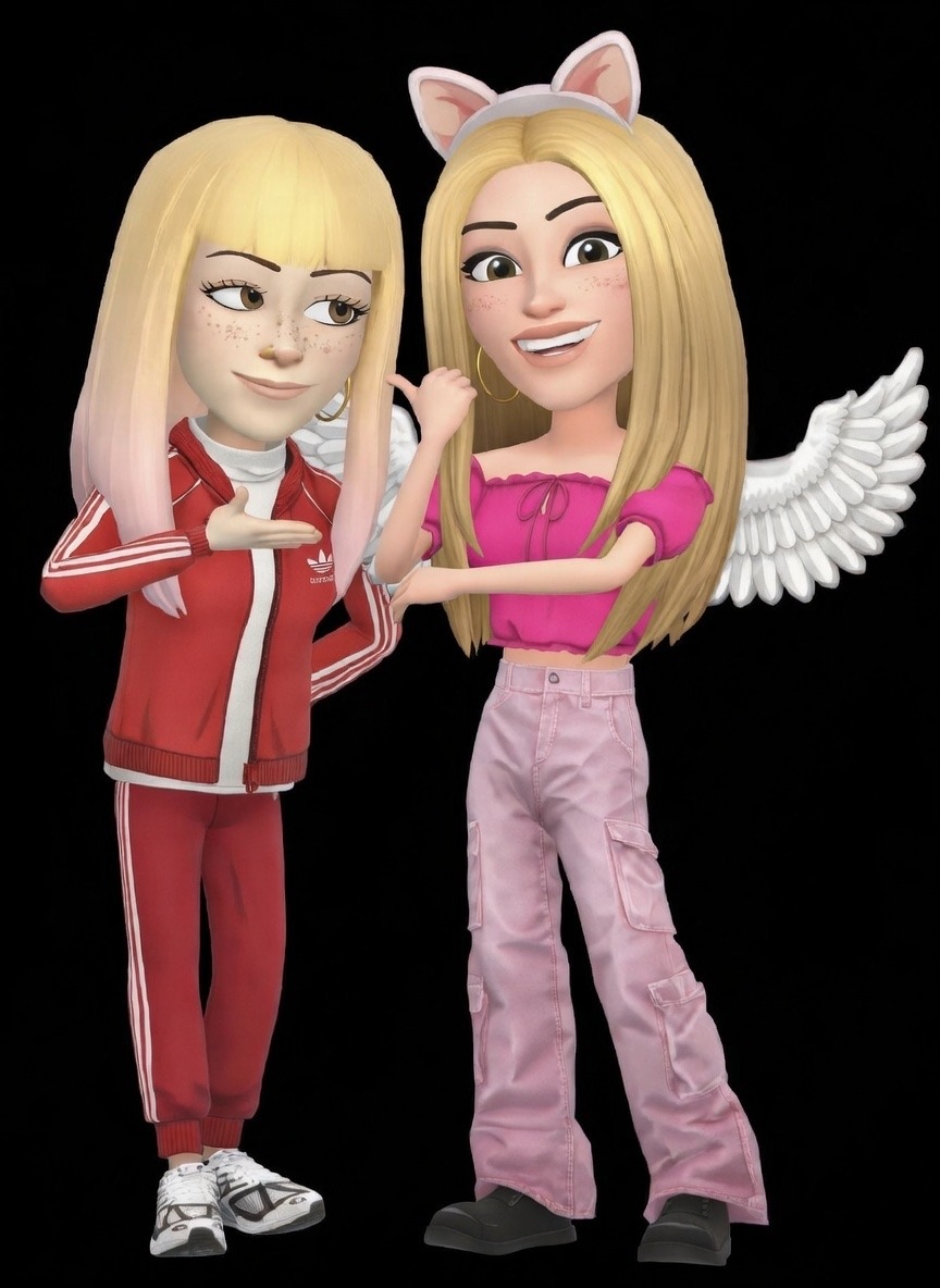 Clémentine et Jade — avatars Snapchat